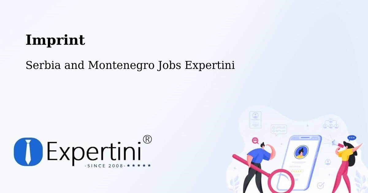 Imprint – Labelle - Serbia and Montenegro Jobs Expertini