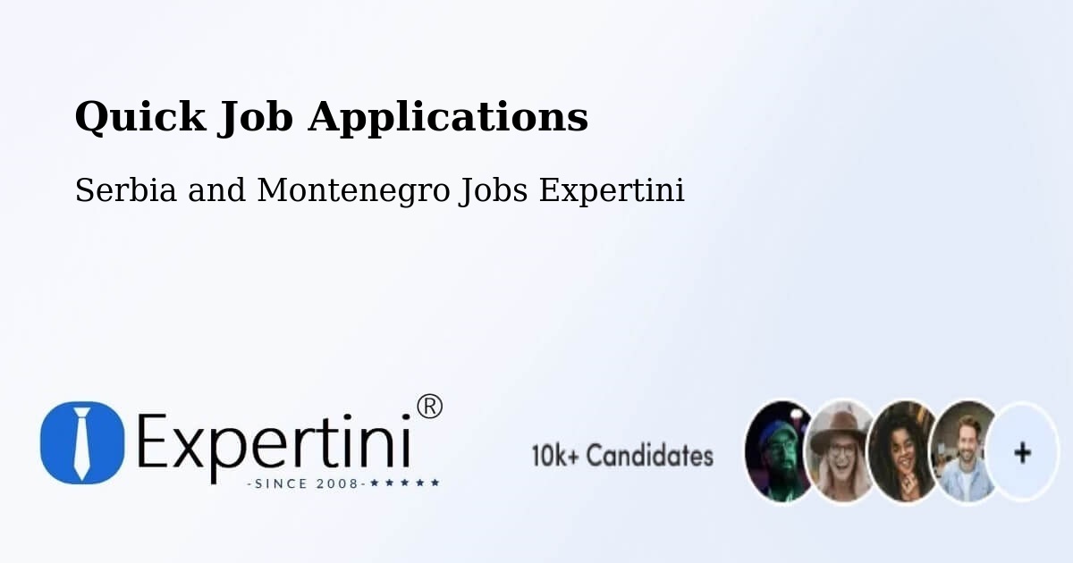 Quick Apply Feature – Labelle - Serbia and Montenegro Jobs Expertini